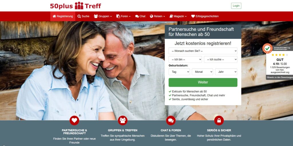 50plus-Treff Startseite