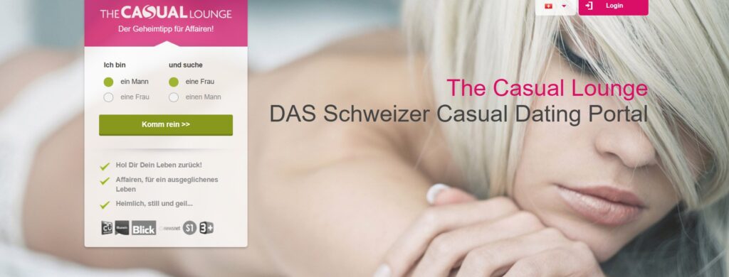 The Casual Lounge Schweiz Startseite