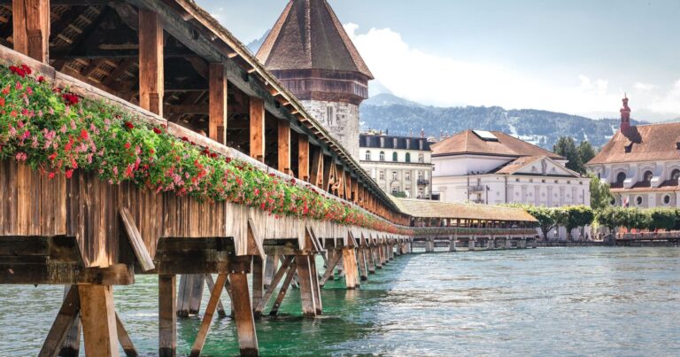 Luzern mit Kapellbrücke