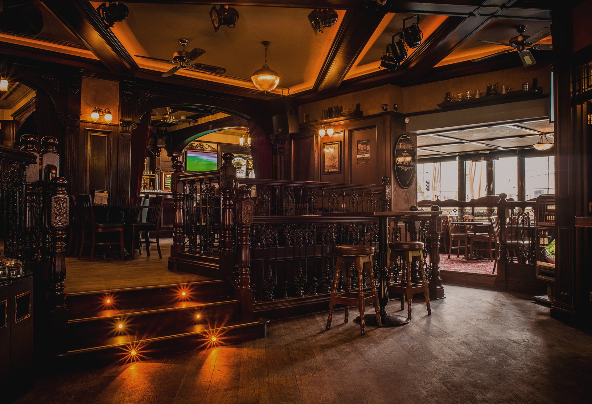 Innenraum des Paddy Reilly's Irish Pub in Basel