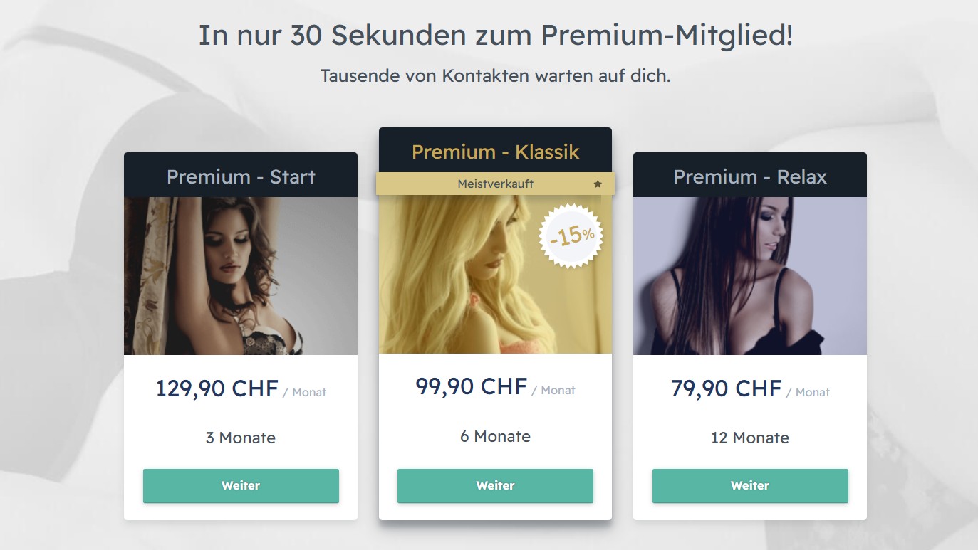 C-Date Preise Schweiz