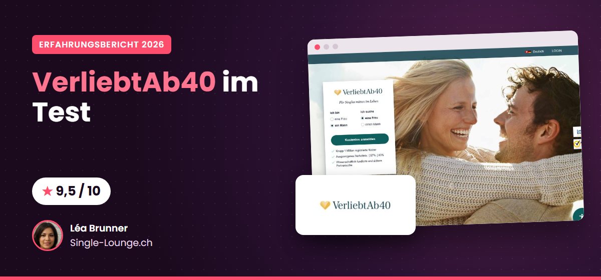 VerliebtAb40 im Test
