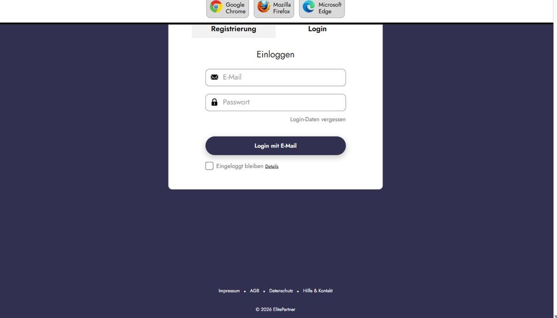 ElitePartner login